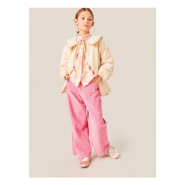 Veste Matelassée Olivia | Ecru- Image produit n°1