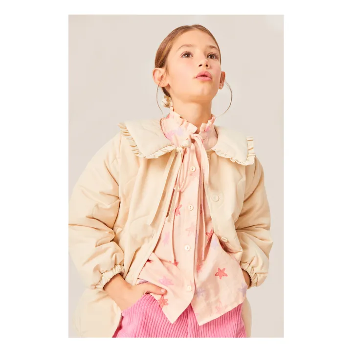 Veste Matelassée Olivia | Ecru- Image produit n°2