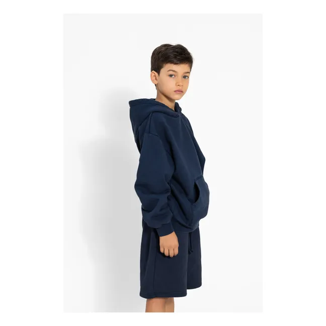 Sweat Kingswood Coton Bio | Bleu marine