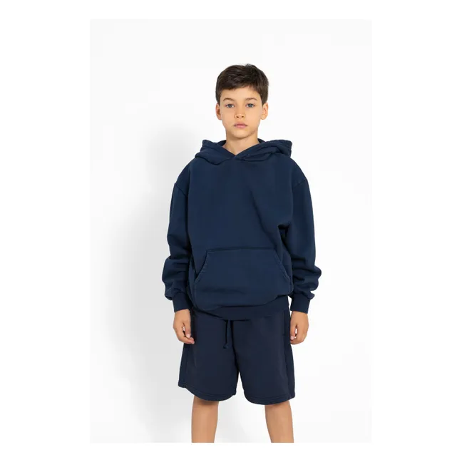 Sweat Kingswood Coton Bio | Bleu marine