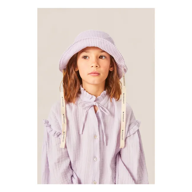 Blouse Mousseline Lisa | Mauve
