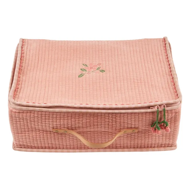 Valise de rangement XL Sakura | Rose