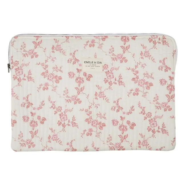 Pochette pour ordinateur Rosalie | Ecru