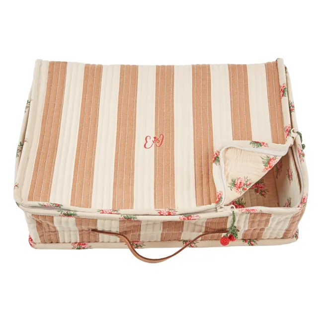 Rayure Storage Suitcase | Ochre