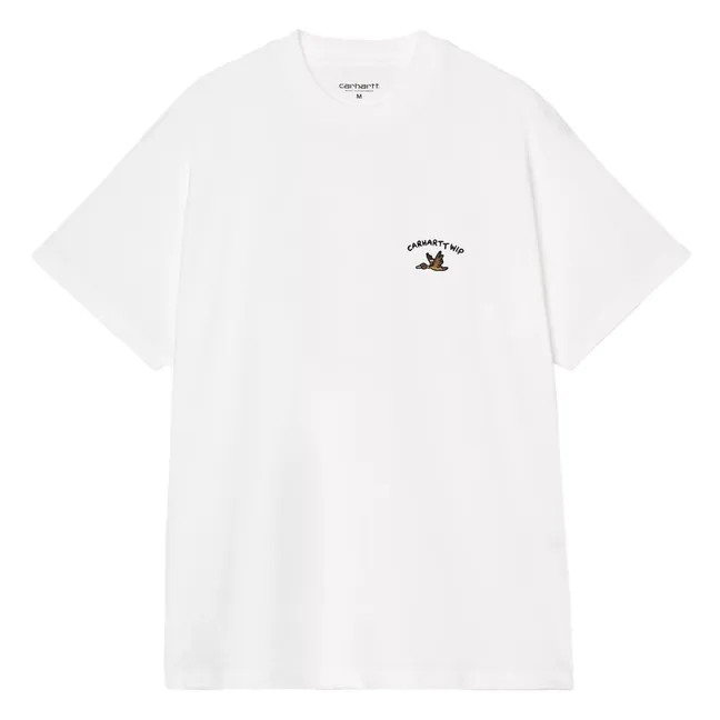 T-shirt Animated Ducks | Blanc