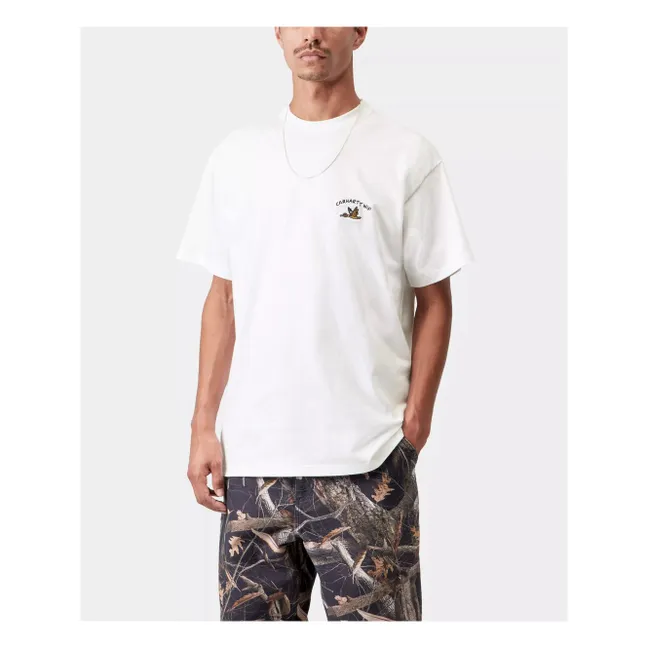 T-shirt Animated Ducks | Blanc