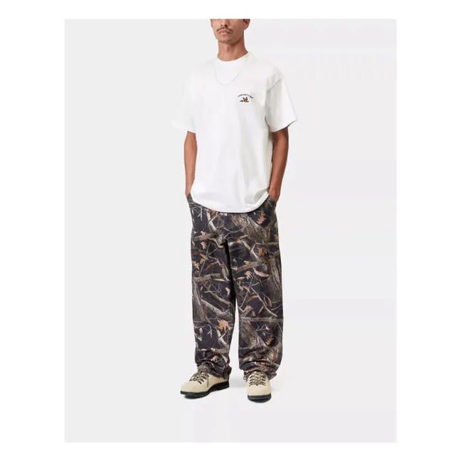 T-shirt Animated Ducks | Blanc