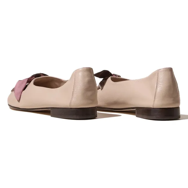 Mocassins Juliol Foulard Cuir | Beige