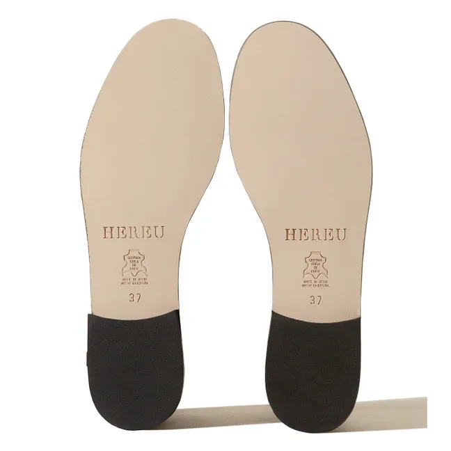 Mocassins Juliol Foulard Cuir | Beige