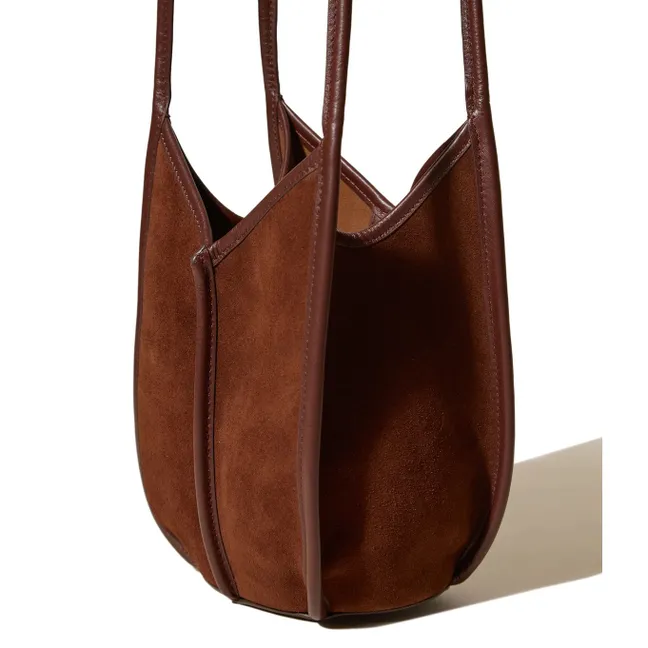 Sac Calella Bucket Suède | Camel