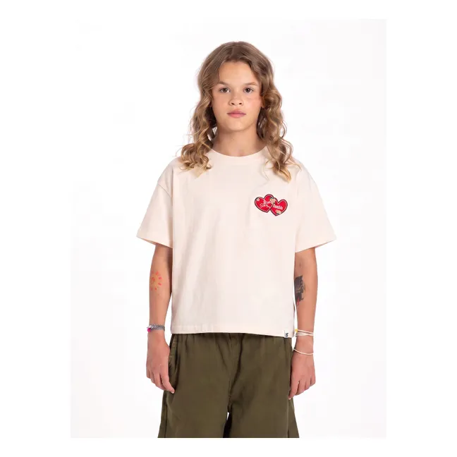 T-shirt Luna Bandida Heart | Crème