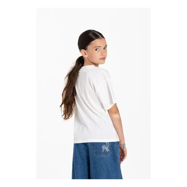 T-shirt Luna Wild at Heart | Blanc cassé