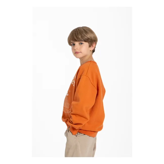 Sweat Ryde Spaghetti Coton Bio | Rouille