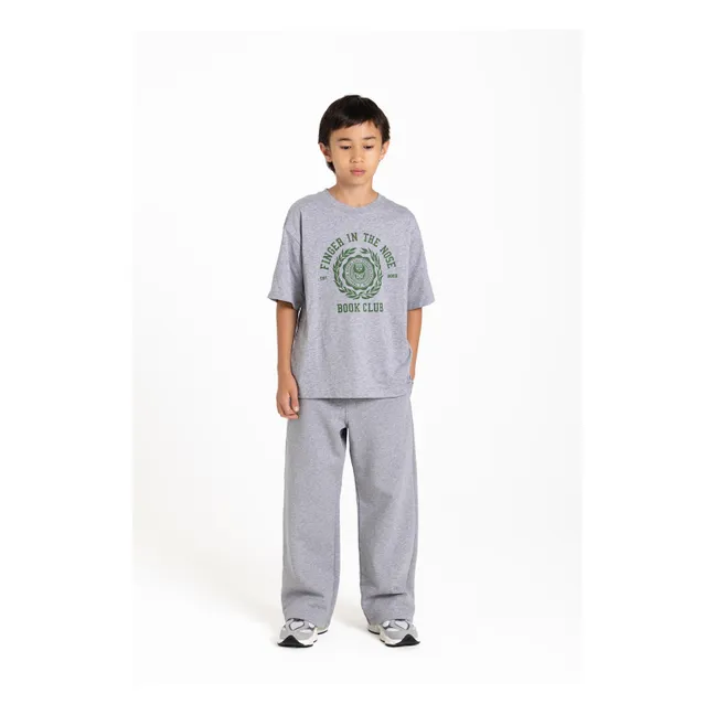 Jogger Renzo Coton Bio | Gris chiné