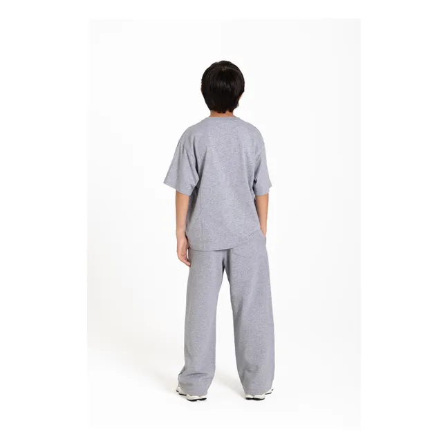 Jogger Renzo Coton Bio | Gris chiné