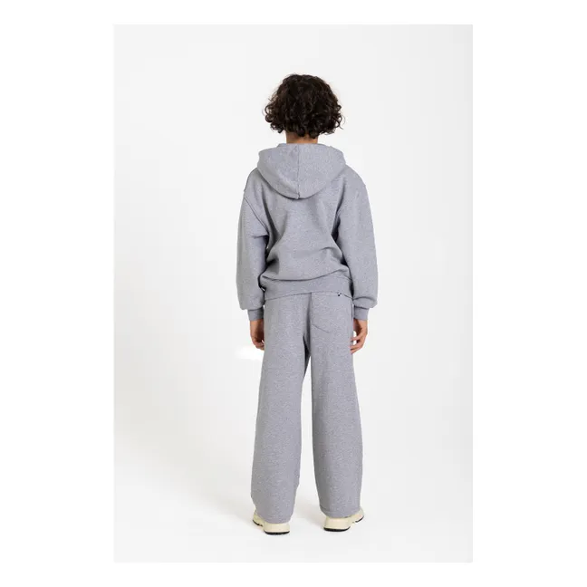 Jogger Renzo Coton Bio | Gris chiné
