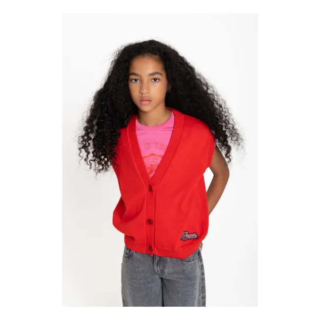 T-shirt Enid | Rouge framboise