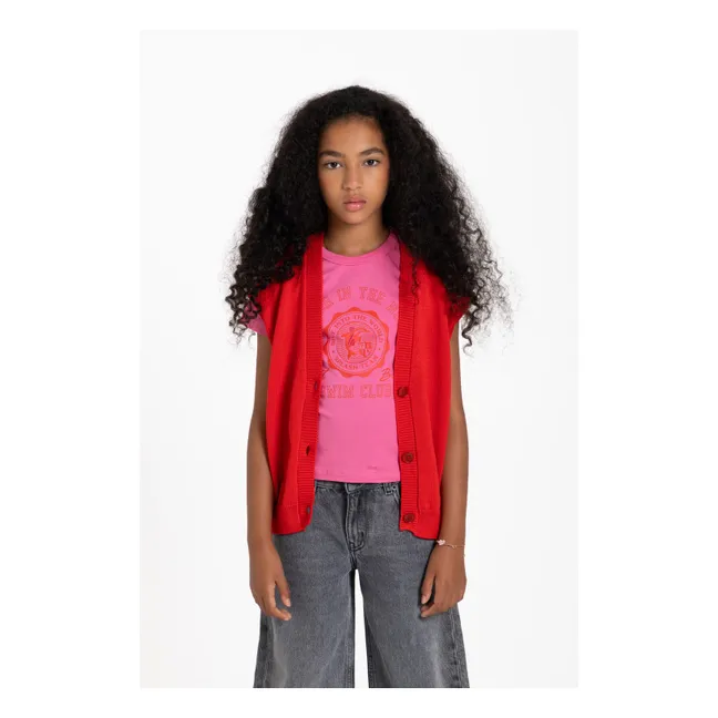 T-shirt Enid | Rouge framboise