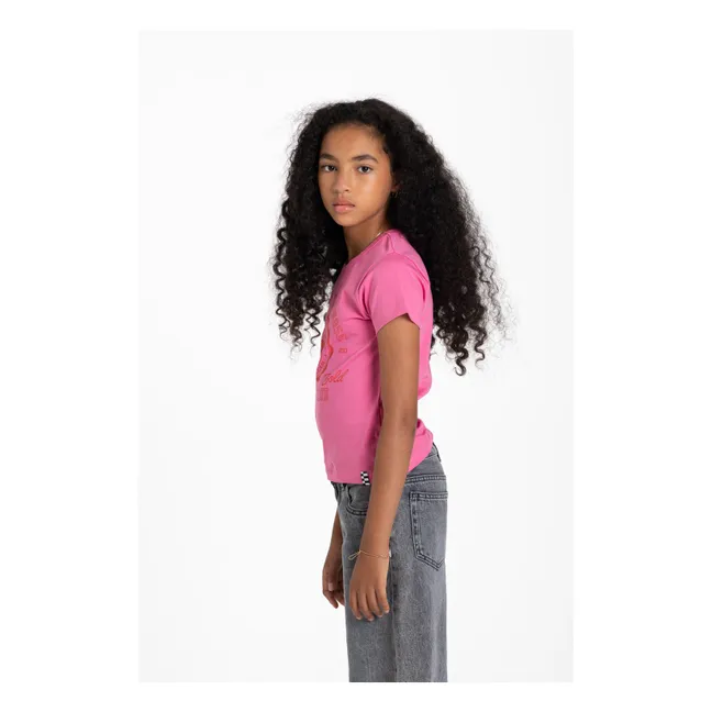 T-shirt Enid | Rouge framboise