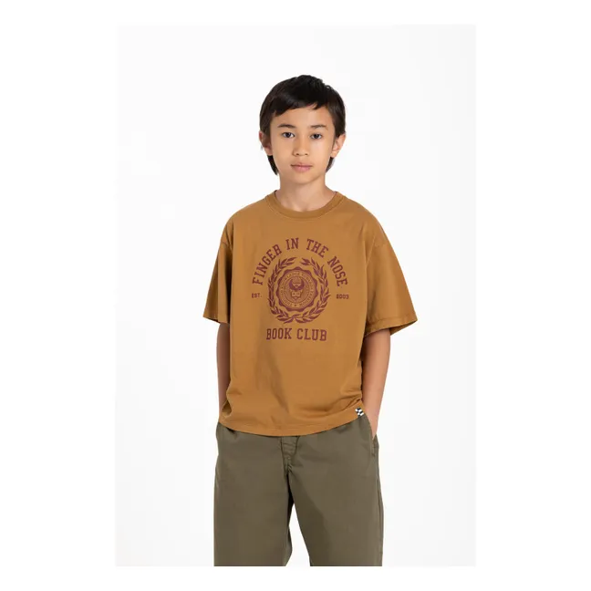 T-shirt King Coton Bio | Marron glacé