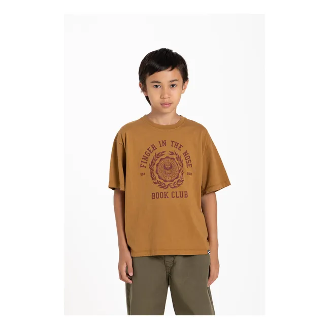 T-shirt King Coton Bio | Marron glacé