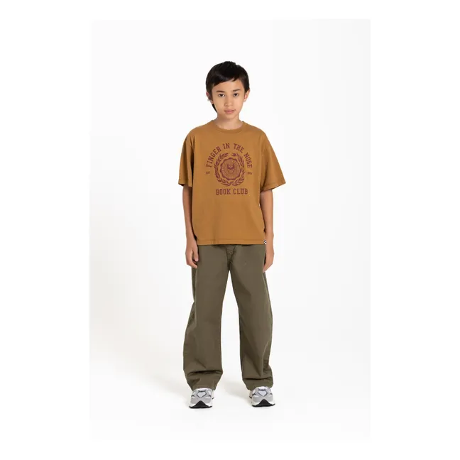 T-shirt King Coton Bio | Marron glacé