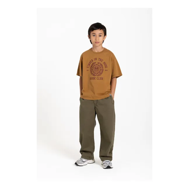 T-shirt King Coton Bio | Marron glacé