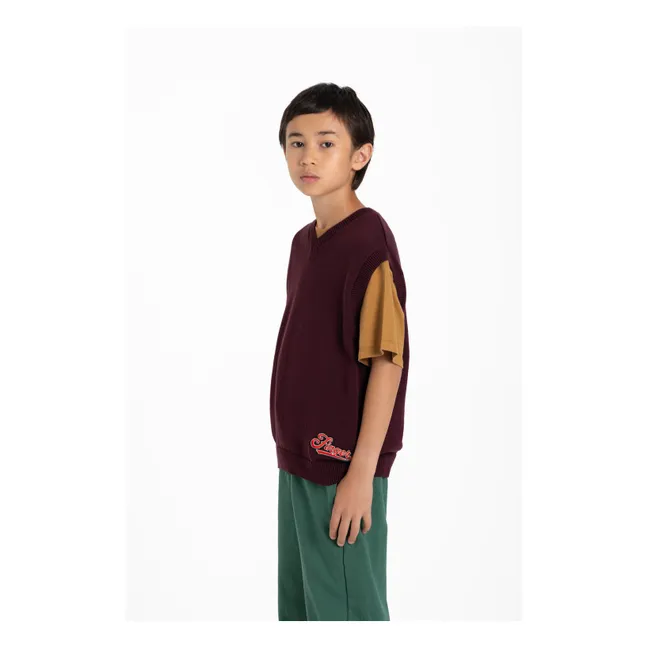 T-shirt King Coton Bio | Marron glacé