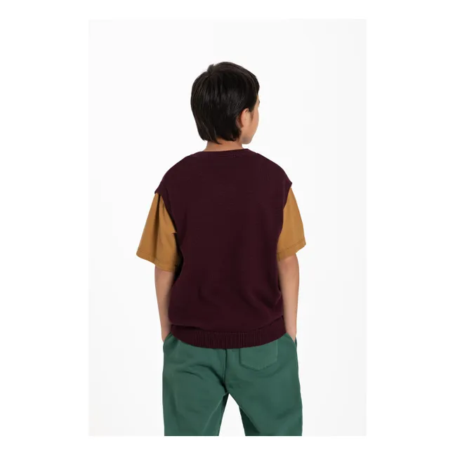 T-shirt King Coton Bio | Marron glacé