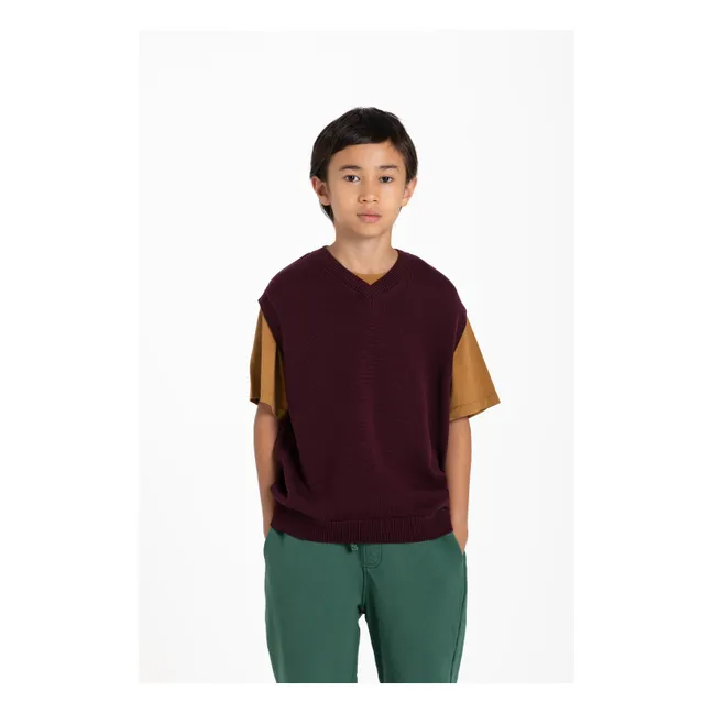 T-shirt King Coton Bio | Marron glacé