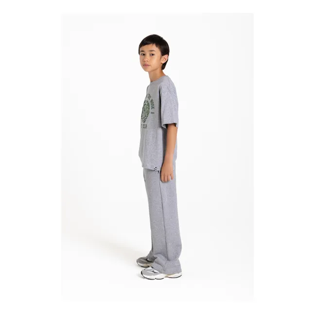 Jogger Renzo Coton Bio | Gris chiné