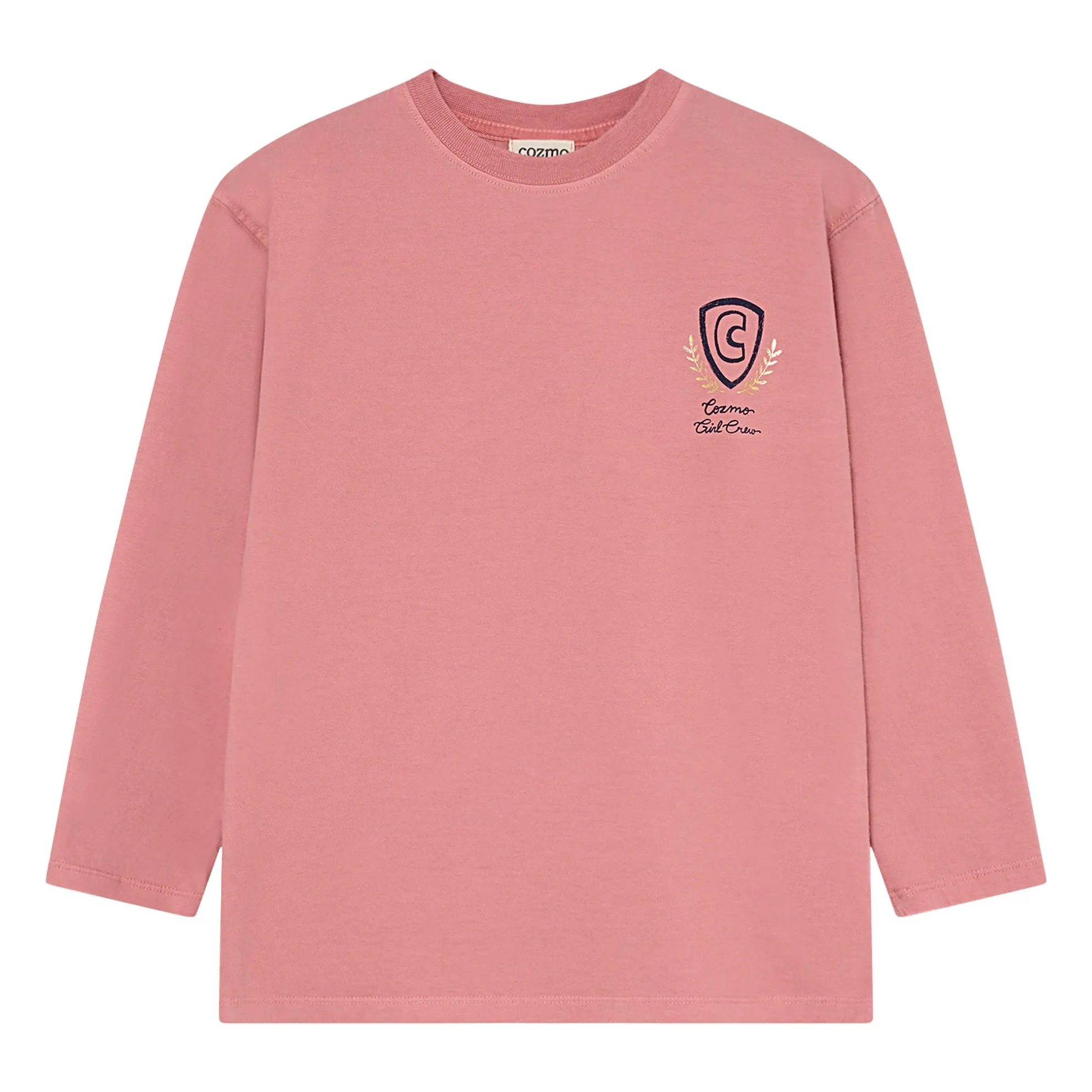 Cozmo Girls Pink Crew T-Shirt