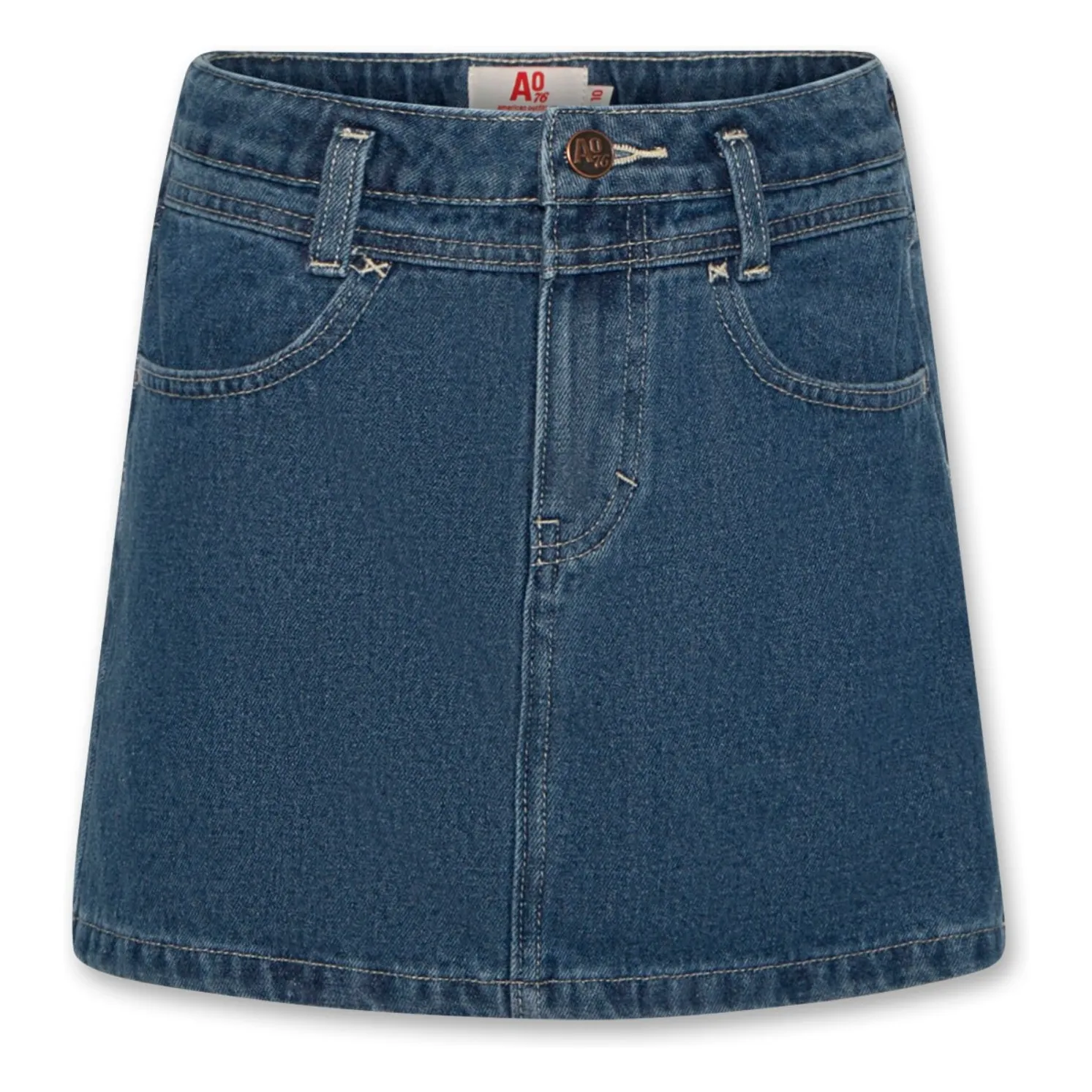 Ao76 Denim Birdie Star Skirt