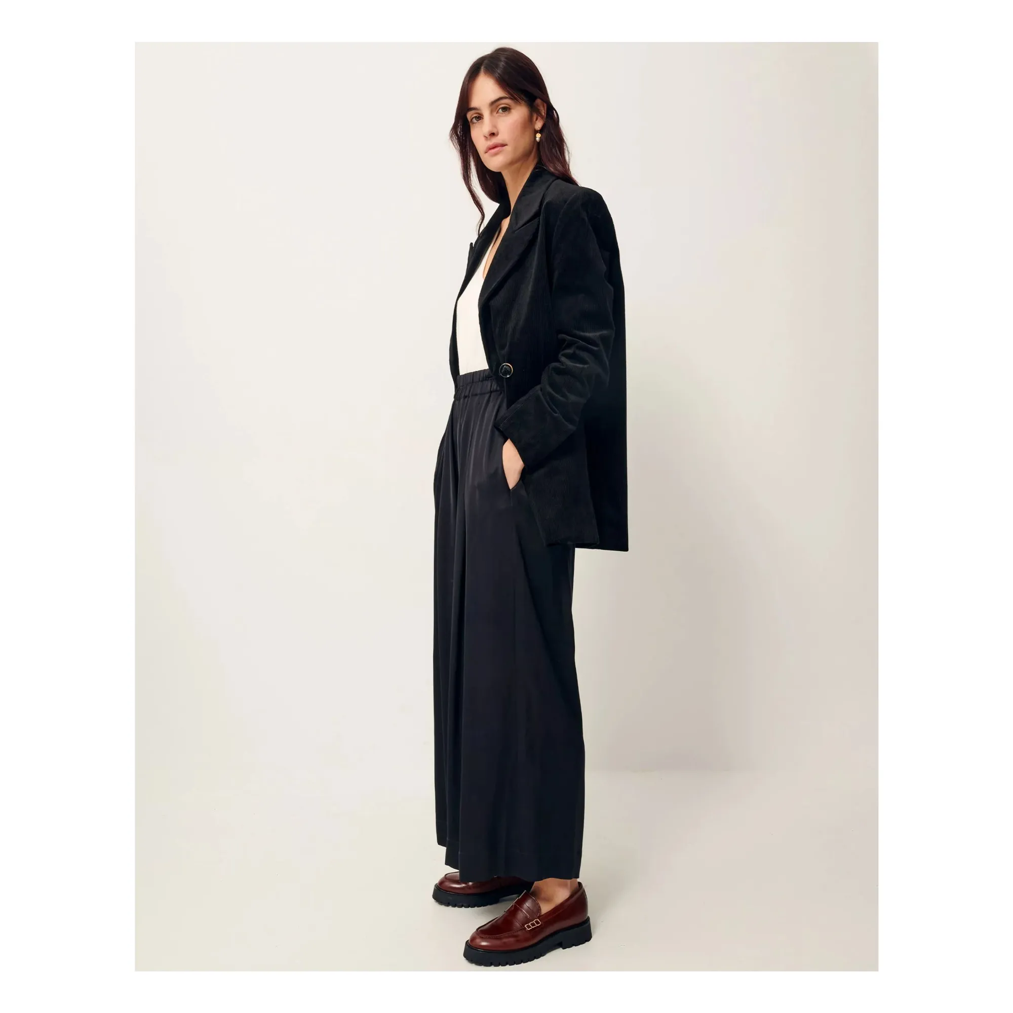 Mocassins Barcelo Cuir | Acajou- Image produit n°0