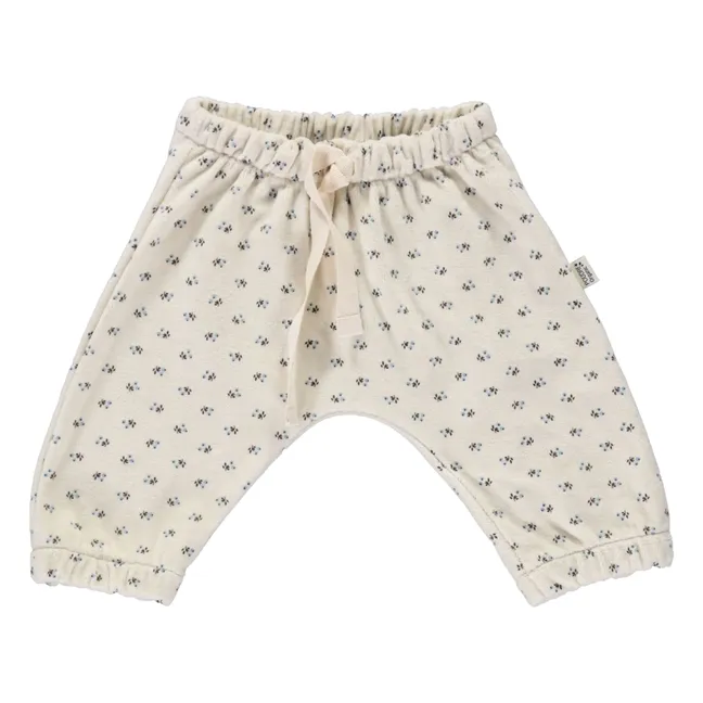 Cinnamon Floral Velvet Harem Pants | Azul