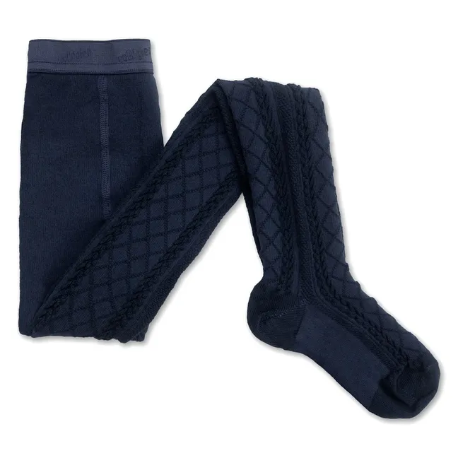 Collants Léopoldine | Bleu marine