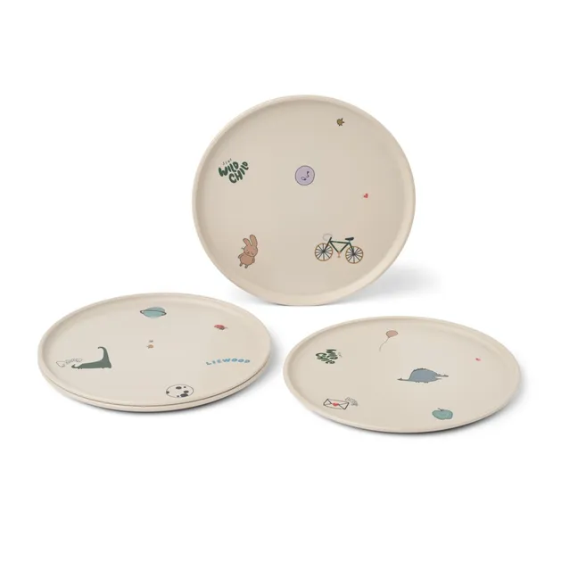 Remco Plates - Set of 4 | Tamtam/Sandy