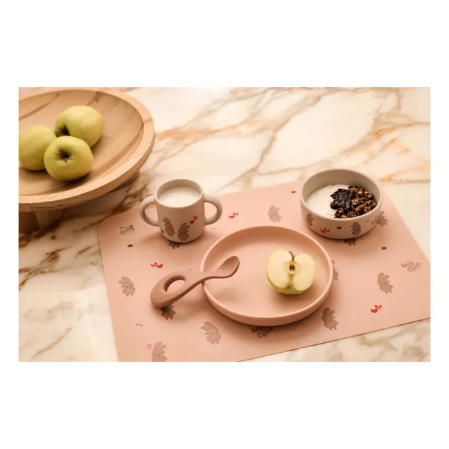 Jude Silicone Placemat Set | Wild child/Rosey