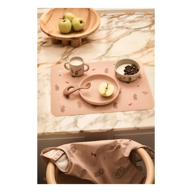 Jude Silicone Placemat Set | Wild child/Rosey