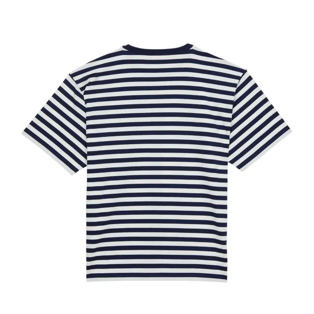 T-shirt Solal Rayé | Bleu noir