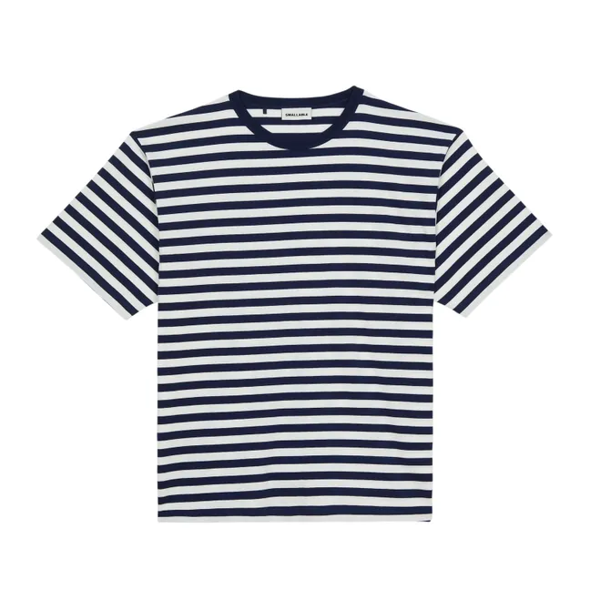 T-shirt Solal Rayé | Bleu noir