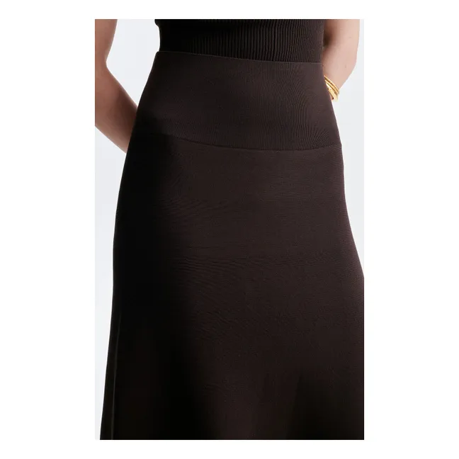 Jupe Longue Hidaya | Marron