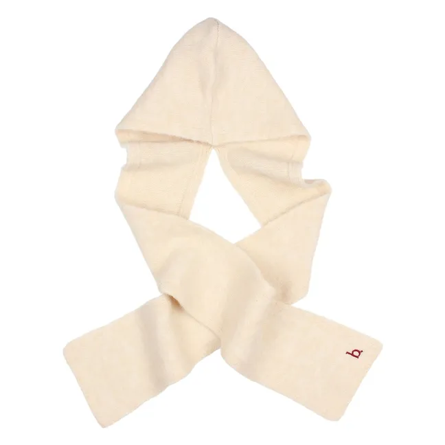 Girly Beanie Scarf | Ecru