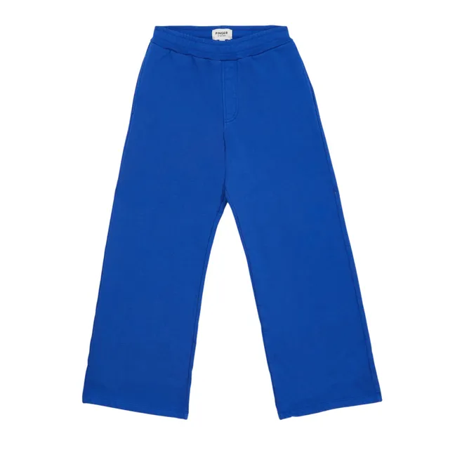 Jogger Renzo Coton Bio | Bleu électrique