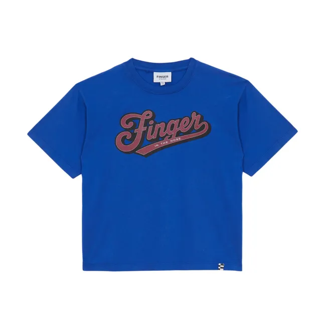 T-shirt King Coton Bio | Bleu électrique