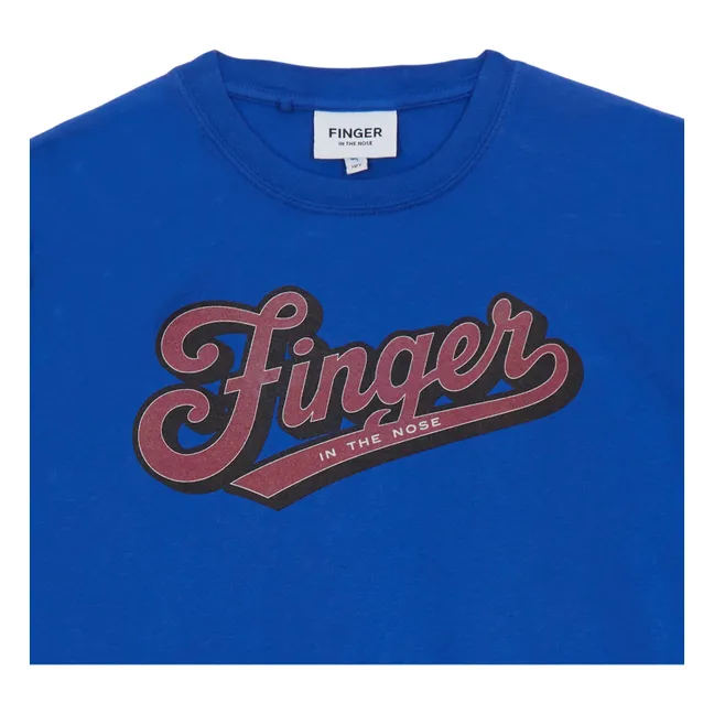 T-shirt King Coton Bio | Bleu électrique