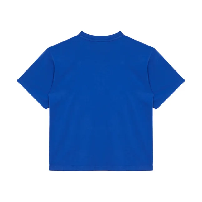 T-shirt King Coton Bio | Bleu électrique