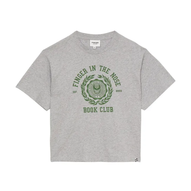 T-shirt King Coton Bio | Gris chiné
