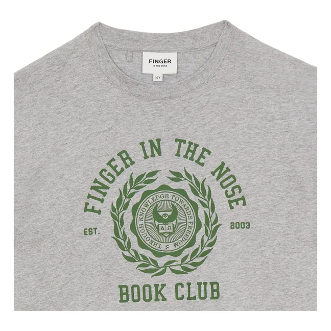 T-shirt King Coton Bio | Gris chiné