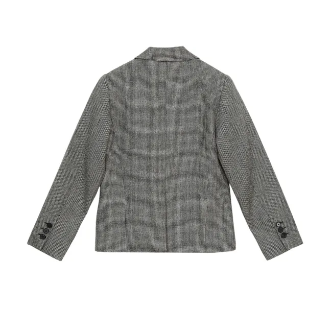 Veste Welly Pied-de-Poule | Noir